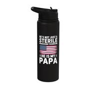 Sterile Processing Technician Certification Manager Tech Stainless Steel Insulated Water Bottle