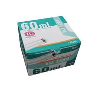Sterile Rays 60ml Eccentric Syringes box (25)