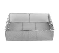 Sterilization Basket, Square Mesh Tray for Medical and Dental Instruments, Durable and Perforated Design