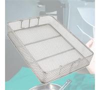 Sterilization Baskets, Mesh Perforated Trays for Surgical Medical Dental Instruments