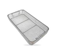 Sterilization Mesh Basket for Surgical, Medical, Dental Instruments, Autoclavable Instrument Tray