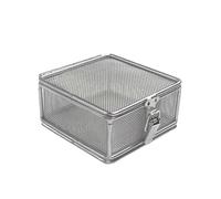 Sterilization Tray for Surgical Dental Instruments - Durable Perforated Mesh Basket for Efficient Sterilization and Organizing