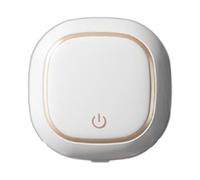 Sterilizer and Toothbrush Holder - UV Sterilizing Toothbrush Case, Wall Mounted Rechargeable Toothbrush Sterilizer, Magnet Sterilizer 2 Slots for Home and