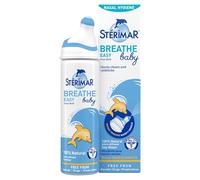 Sterimar Breathe Easy Baby, Nasal Spray, Gentle Nasal Hygiene, Cleanses Impurities,100% Natural Sea Water, Free from Steroids Drug & Preservative, From Birth, 50 ml