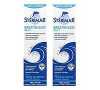 STERIMAR Breathe Easy Daily - 100% Natural Sea Water based Nasal Spray For Fever- 100ml-PACK OF 2