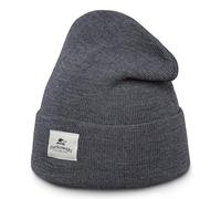 Sterkowski Brass Monkey | 100% Merino Knitted Beanie Cap | Beanie Hat Floppy Beanie Hat Bobble Hats Men Brass Monkeys Merino Wool Camouflage Beanie Hat Camo Beanie Hat Hiking Cap Tactical Grey