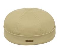 Sterkowski Docker Cap | 100% Softened Cotton Beanie for Men and Women Skull Green Street Fisherman hat Mens Leon The Professional Sailor Hats 58 cm Beige