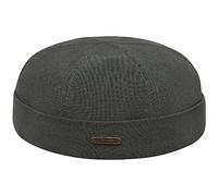 Sterkowski Docker Cap | 100% Softened Cotton Beanie for Men and Women Work Sailor Brimless Skullcap Fisherman Trawler Mens 56 cm Navy Blue