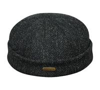 Sterkowski Docker Leon Beanie Harris Tweed 55 cm Anthracite