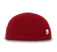 Sterkowski Duke Cap | Recycled Cashmere and Merino Wool Beanie for Men Women Hat Womens Skull Hiking Hats Fisherman Finisterre Red