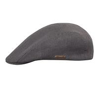 Sterkowski Gecko Cap | 100% Linen Flat Cap for Men and Women | Trucker Cap Golf Cap English Ivy Newsboy Caps for Men Irish Spring Beach Hat Flat Peak Cap Boys Sun Hat Visor Cap UK 6 3/4 Medium Gray