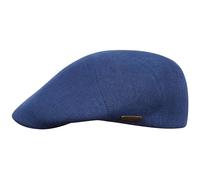 Sterkowski Ivy Five Cap | 100% Linen Flat Cap for Men and Women | Summer Flat Caps Mens Linen Fabric Sun Hats Men Trucker Cap Vintage Cap Breton Cap Ireland Cap Vintage Caps UK 7 1/8 Blue