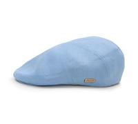 Sterkowski Ivy Five Cap | 100% Linen Flat for Men and Women Summer Caps Mens Fabric Sun Hats Trucker Vintage Breton Ireland 56 cm Light Blue