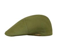 Sterkowski Ivy Five Cap | 100% Softened Cotton Flat for Men and Women |Flat Caps UK Sun Hat Fishing Hats Irish Mens Peak Baker boy 57 cm Green Olive