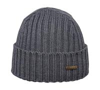 Sterkowski Norfolk | 100% Merino Knitted Beanie Cap | Beanie Hat Floppy Beanie Hat Bobble Hats Men Brass Monkeys Merino Wool Slouch Beanie Hat Men Camo Beanie Hat Hiking Cap Skater Beanie Grey