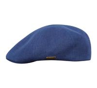 Sterkowski Rusty Cap | 100% Linen Flat Cap for Men and Women | Summer Flat Cap for Men Golf Cap English Summer Duckbill Caps for Men Irish Spring Flat Peak Cap Boys Sun Hat UK 6 5/8 Blue