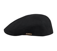 Sterkowski Rusty Cap | 100% Softened Cotton Flat for Men and Women Caps UK Sun Hat Fishing Hats Newsboy Irish Running 7 Black