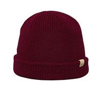 Sterkowski Salty Dog | 100% Merino Knitted Beanie Cap | Beanie Hat Floppy Beanie Hat Bobble Hats Men Brass Monkeys Merino Wool Camouflage Beanie Hat Camo Beanie Hat Hiking Cap Tactical Red
