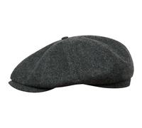 Sterkowski Shelby Newsboy Hat | Wool Cap Caps Men Paperboy Applejack Cabby Page Boy Mens Driving Gatsby 58 cm Dark Gray