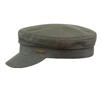 Sterkowski Trawler Mariner Cap | Pure Softened Cotton for Men and Women caps Mens Hats Summer Sailor hat Sailing Captains Womens Visor Sailors Cadet 59 cm Graphite Gray