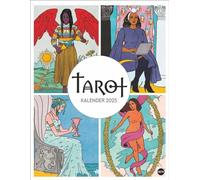 Sterle, Lisa - Tarot Posterkalender 2025: Die Rider Waite Tarot-Karten neu interpretiert im Modern Witch Tarot: Wandkalender mit Erklärung der Tarot-Symbole und Bildern selbstbewusster Frauen 34 x 44 cm.