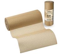 Sterline Drawer & Cabinet Shelf Liner - 12 in x 20 ft - Cut to Size, Non Adhesive, Durable, Non Slip Mat with Easy Installation, Strong Grip for Kitchen, Shelves & Bathroom Storage Organization, Gold