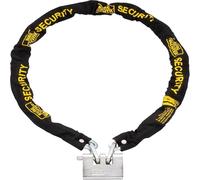 Sterling 100ASP 10 mm x 1.0 m Case Hardened Chain and 92 mm Double Slotted Armoured el Padlock Set