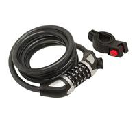 Sterling 10mm 1.8M Braided Steel Resettable 4-Digit Combination Cable Lock | Security Lock with Vinyl Coated Cable for Bicycle, Motorcycle, Scooter, Garden Gates, Sheds, Luggage & Sports Equipment