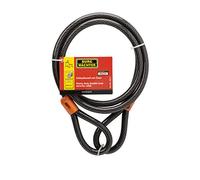 Sterling 152C 15mm x 2.1m Double Loop Vinyl Coated Multi-Stranded Braided Steel Cable - Black