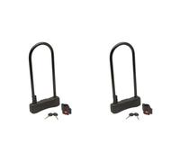 Sterling 173D Double D Lock, Black (Pack of 2)