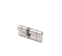 Sterling TS007 BS1 1 Star Police Approved Secured by Design Euro Door Cylinder, Satin Nickel, 35mm x 35mm (70mm Total)