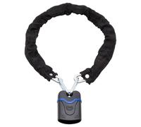 Sterling 809CS Heavy Duty 8mm Security Chain & Padlock, Black