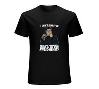 Sterling Archer Aweso Meness I Can't Hear You Look Like Duchess TV Show Short Sleeve T-Shirt Black XXXL