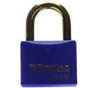 Sterling BL4BL 40mm Lock Out Padlocks, Blue