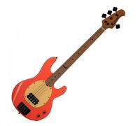 Sterling by Music Man Pete Wentz Signature Bass Fiesta Red