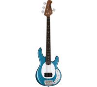 Sterling by Music Man RAYSS4 StingRay Short Scale Toluca Lake Blue Electric Bass Guitar