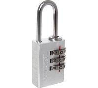 Sterling CPL120A 20mm Aluminium Combination Padlock - Silver