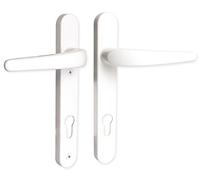 Sterling DH1W uPVC Lever Door Handles, White, Set of 2 Pieces