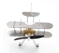 Sterling Engine Kit, Sterling Engine Hot Air Aeroplane External Combustion Engine Stirling Engine Model, Educational Toy for Technology Enthusiasts