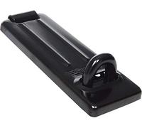 Sterling HS114BK mid Security Hasp and Staple, 120mm - Black