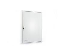 Sterling KC100HE Single Door Key Cabinet, Grey, 100 Hooks with Euro Lock