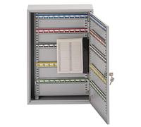 Sterling KC150H Single Door Key Cabinet with 150 Hooks, Grey
