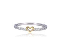 Sterling Lucky Eight Small Love Ring Christmas Style Birthday Gift Ring Jewelry Proposal Engagement Ring