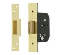 Sterling MLD525 2.5-inch/67mm 5-Lever Deadlock - Brass