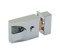 Sterling NLC101 Dead Lock Standard Night Latch Plate, Chrome