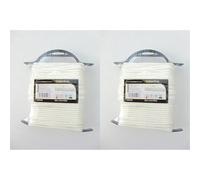 Sterling NRW430 Braided Nylon Rope, White,4mm x 30m (Pack of 2)