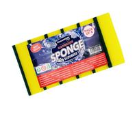 STERLING PRODUCTS Absorbent Kitchen Dishes Washing Up Sponges, Foam, Standard, Pack of 6 Extra Large