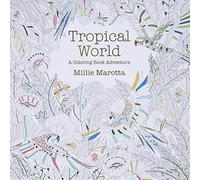 Sterling Publishing Lark Books Tropical World Coloring Book, Acrylic, Multicolour