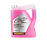 STERLING SAVER Mannol 5L Coolant Antifreeze Suitable For Most Vehicles, Ready To Use, G12+ RED Ready Mixed -30°C / +125 German Hi Spec (5 Litre)