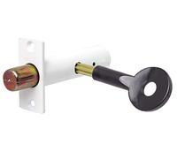 Sterling SBW260 2 x White Plated Security Door Bolts & 1 x Key, Set of 2 Pieces